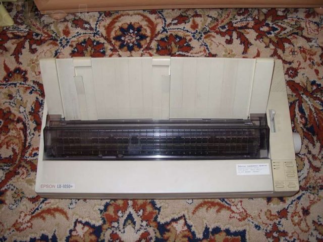 Принтер матричный epson LX 1050+ в городе Воронеж, фото 1, стоимость: 500 руб.