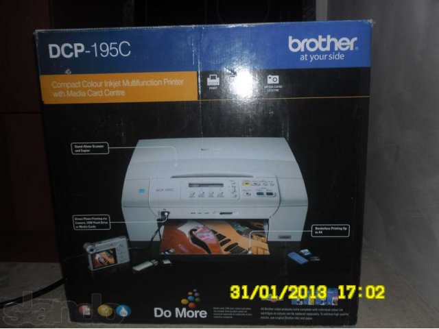 Принтер-сканер -копир цветной BROTHER DCP-195C в городе Бийск, фото 1, стоимость: 2 500 руб.