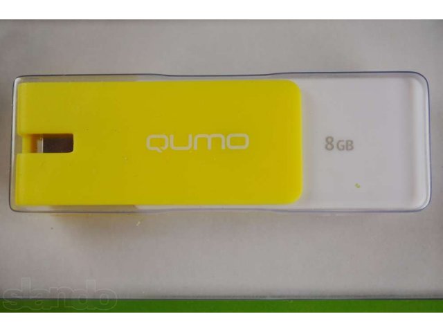 USB флешка Qumo Click 8Gb Mint, новая. в городе Новоуральск, фото 1, Свердловская область