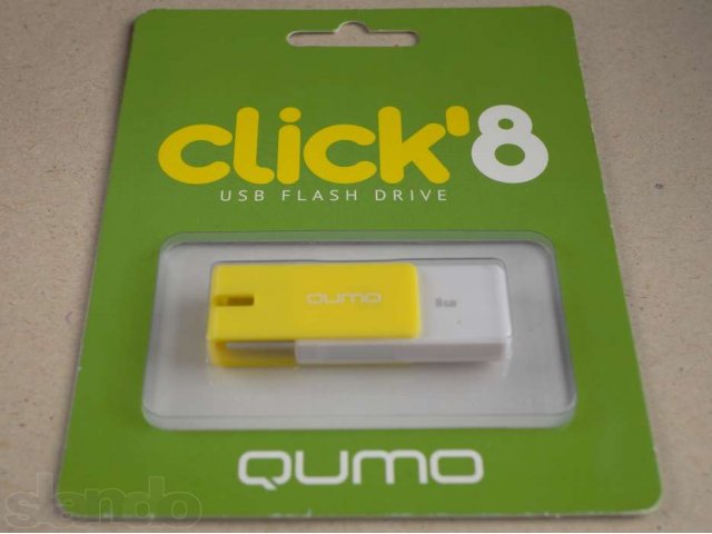 USB флешка Qumo Click 8Gb Mint, новая. в городе Новоуральск, фото 4, Свердловская область