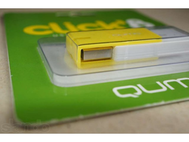 USB флешка Qumo Click 8Gb Mint, новая. в городе Новоуральск, фото 6, USB флешки