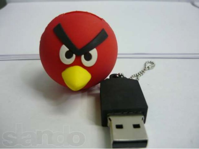 Продаю USB Flash RAM 04Gb RQ-0194 Angry Birds в городе Владимир, фото 2, Владимирская область