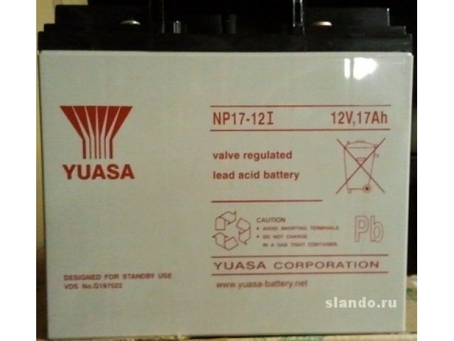 Аккумуляторная батарея Yuasa Np17-12I в городе Москва, фото 1, стоимость: 1 000 руб.
