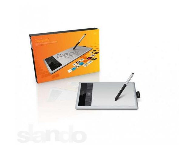 Графический планшет Wacom Bamboo Fun Pen&Touch M [CTH-670S-R в городе Кемерово, фото 2, Кемеровская область