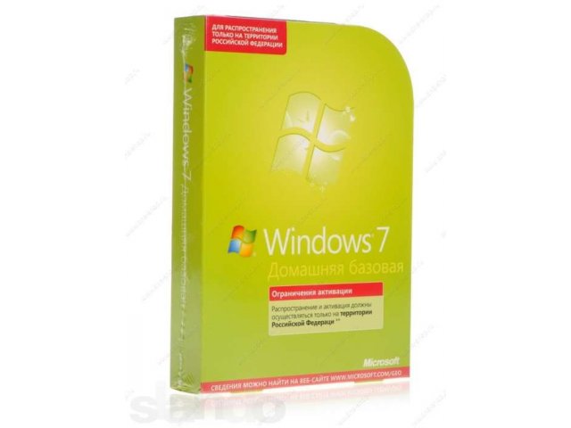 Microsoft Windows 7 Домашняя Базовая в городе Липецк, фото 1, стоимость: 2 200 руб.