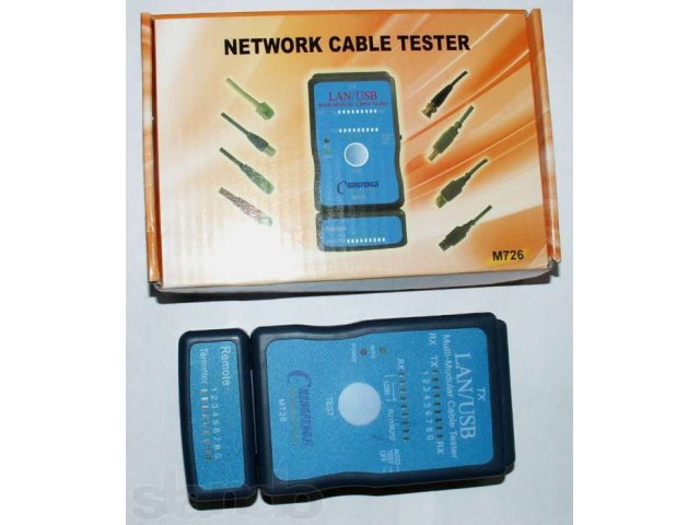 ТЕСТЕР кабеля (многофункциональный LAN - USB) 500р. в городе Нижний Новгород, фото 1, Нижегородская область