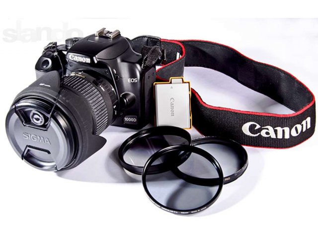 Canon 1000D kit в городе Москва, фото 1, стоимость: 19 000 руб.