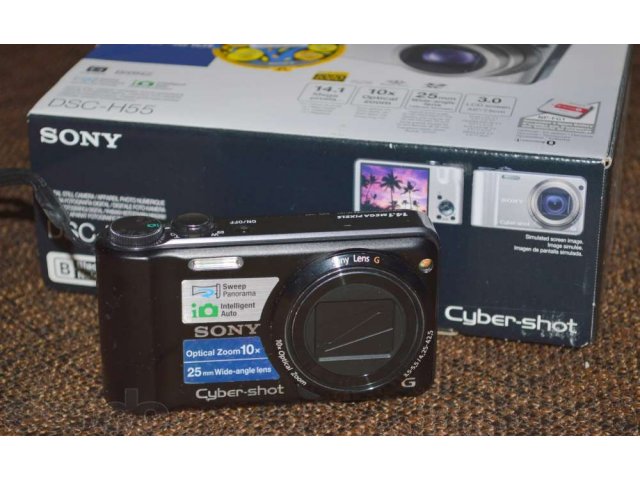 Фотоаппарат Sony Cyber-shot DSC-H55 в городе Шахты, фото 2, Ростовская область