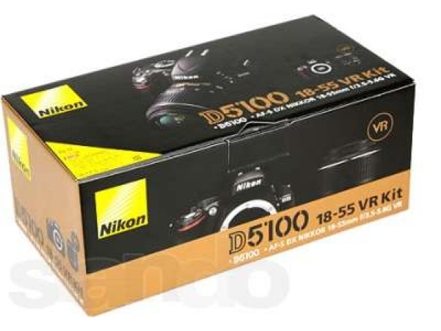 Nikon D5100 Kit 18-55mm VR Абсолютно новый !!! в городе Уфа, фото 2, стоимость: 16 990 руб.