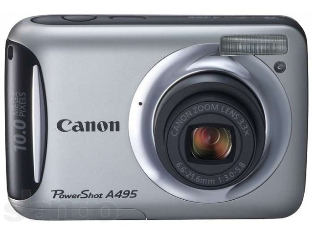 Цифровой фотоаппарат Canon PowerShot A495 в городе Сызрань, фото 1, стоимость: 1 200 руб.
