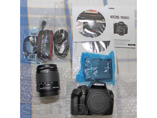 Фотоаппарат Canon EOS 1100D 18-55 is 11 в городе Ижевск, фото 1, стоимость: 11 000 руб.