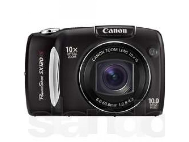 Цифровой фотоаппарат CANON PowerShot SX120 в городе Сызрань, фото 1, Цифровые фотоаппараты