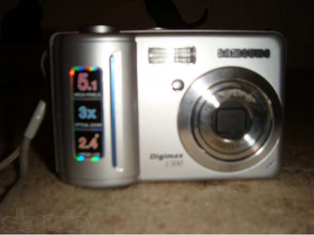 Цифровой фотоаппарат samsung Digimax S500 в городе Малаховка, фото 3, Цифровые фотоаппараты