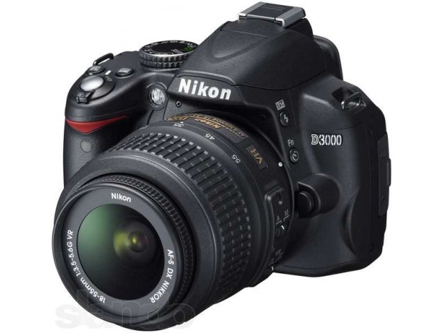 Продам зеркальный фотоаппарат nicon D3000 в городе Мончегорск, фото 1, стоимость: 7 000 руб.