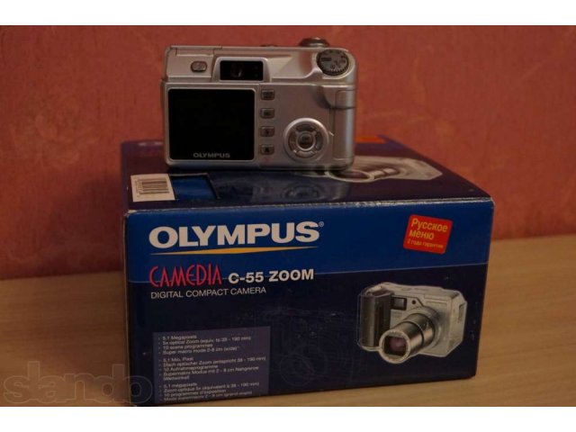 Цифровой фотоаппарат Olimpus C-55 ZOOM в городе Липецк, фото 2, стоимость: 3 000 руб.