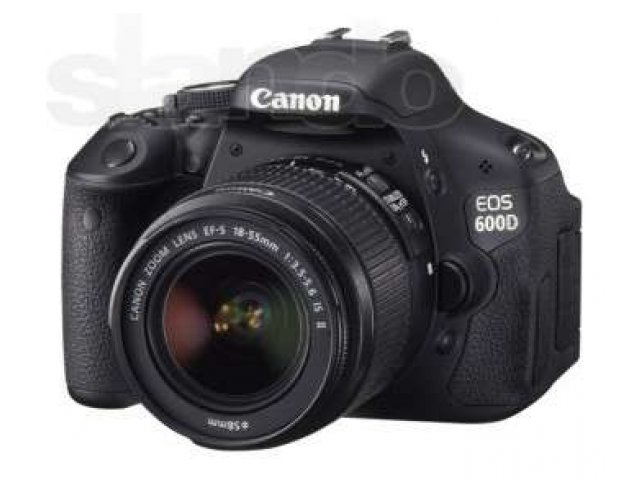 Продаю Новый фотоаппарат Canon EOS 600D EF-S 18-55 IS II Kit в городе Архангельск, фото 1, стоимость: 20 000 руб.