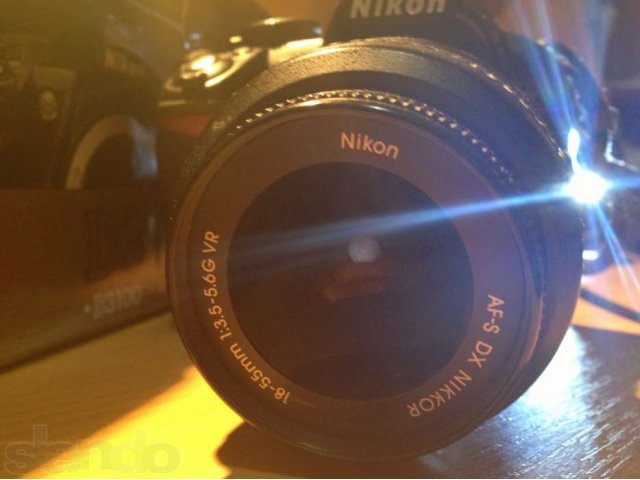 Продаю фотоаппарат Nikon D3100 (с объективом 18-55 Kit) в городе Краснодар, фото 2, Краснодарский край