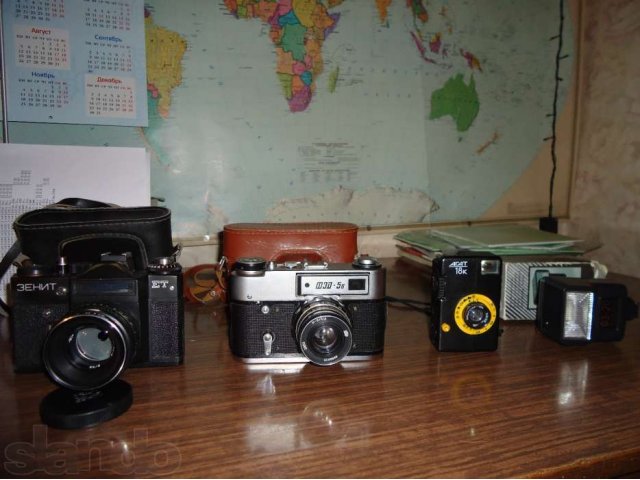 Продам 3 фотоаппарата прошлого века в городе Рязань, фото 1, стоимость: 10 000 руб.