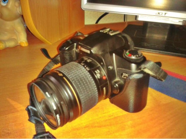 Cannon EOS KISS 35 MM Film Camera Zoom Lens EF Ultrasonic 28-80mm в городе Клин, фото 2, Московская область