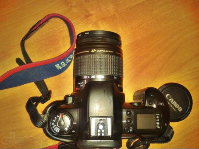 Cannon EOS KISS 35 MM Film Camera Zoom Lens EF Ultrasonic 28-80mm в городе Клин, фото 8, Московская область