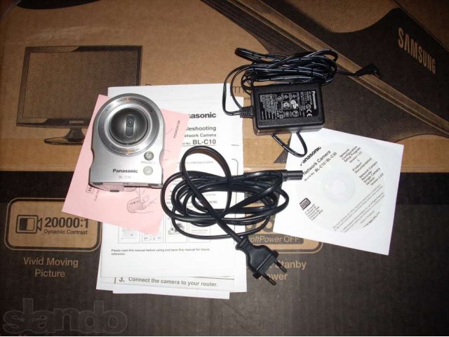 Сетевая поворотная камера Panasonic BL-C10 в городе Тула, фото 1, Видеокамеры
