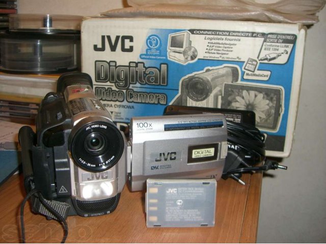 Видеокамера JVC GR-DVL309 EG в городе Ульяновск, фото 2, Видеокамеры
