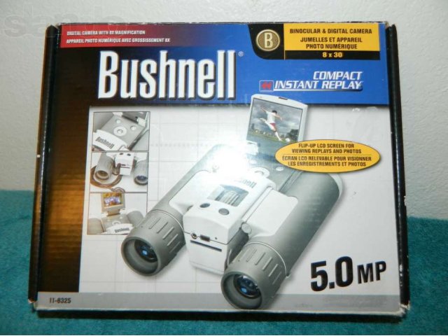 Цифровой бинокль Bushnell 8 x 30 с 5-МП камерой, в городе Мурманск, фото 2, Мурманская область