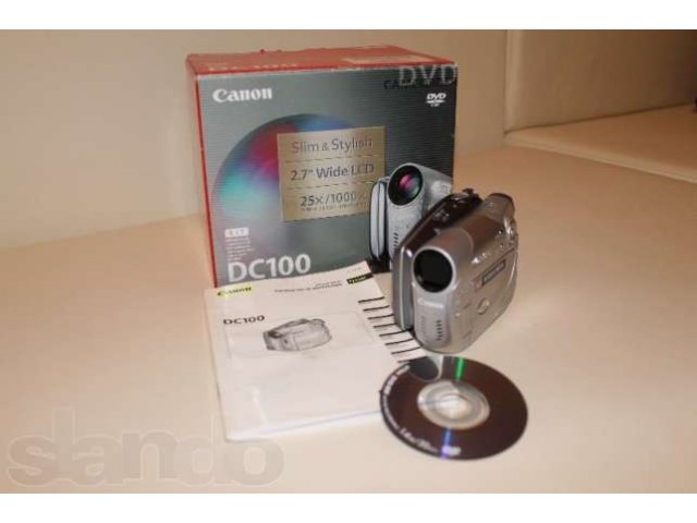 Видеокамера Canon DC100 в городе Звенигород, фото 2, стоимость: 5 000 руб.