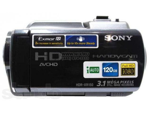 Продам видеокамеру SONY XR150E в городе Первоуральск, фото 3, Свердловская область