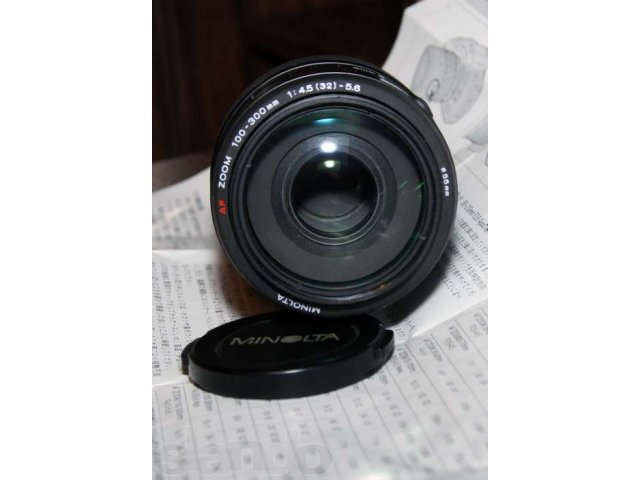 Продам объективMinolta AF zoom100-300mm 4.5-5.6 для sony в городе Рыбинск, фото 3, Объективы