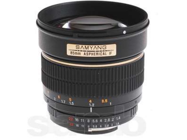Samyang 85 f/1.4 AE для Nikon (+ защитный фильтр) в городе Каменск-Шахтинский, фото 1, стоимость: 9 000 руб.