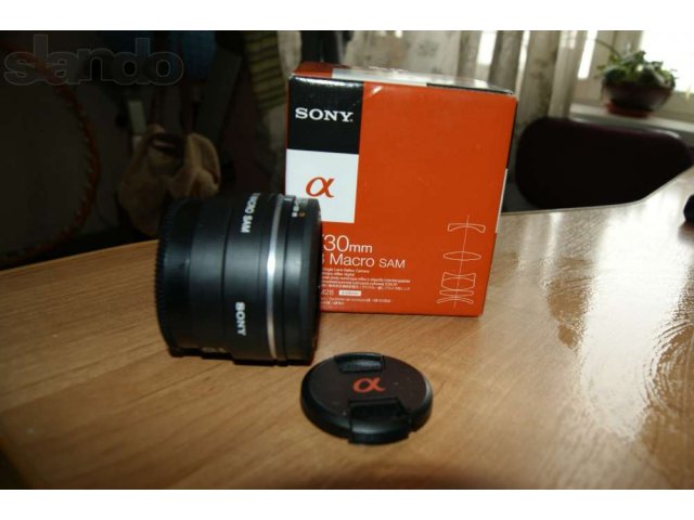Продаю макрообъектив Sony 30mm f/2.8 DT Macro SAM (Sal-30M28) в городе Рязань, фото 1, Рязанская область