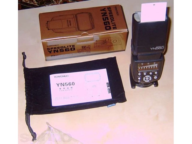 Профессиональная фотовспышка с зумом и регул мощности YN560 в городе Краснодар, фото 4, стоимость: 3 550 руб.