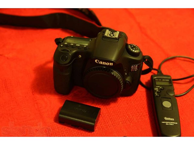 Продам фотоаппарат Canon 60D в городе Москва, фото 1, Прочие фото и видеоаксессуары