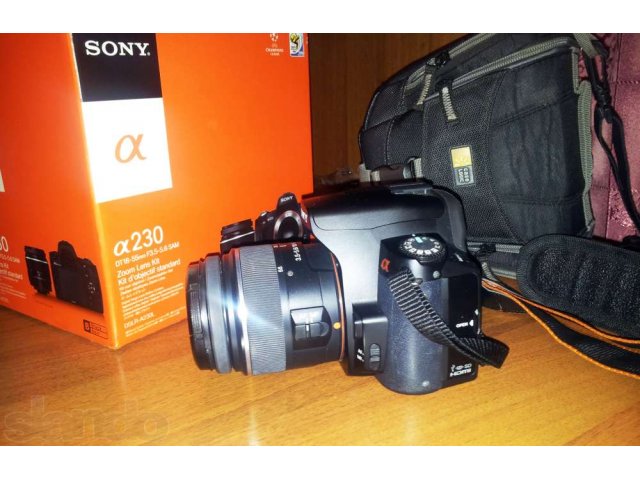 Фотоаппарат Sony Alpha DSLR- A230L Kit в городе Тольятти, фото 3, Профессиональное фото и видеооборудование