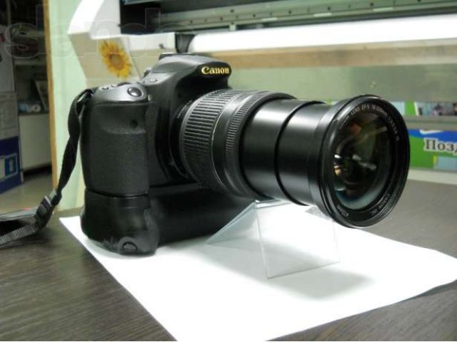 Продается зеркальный фотоаппарат Canon 60D с объективом в городе Лангепас, фото 1, Ханты-Мансийский автономный округ