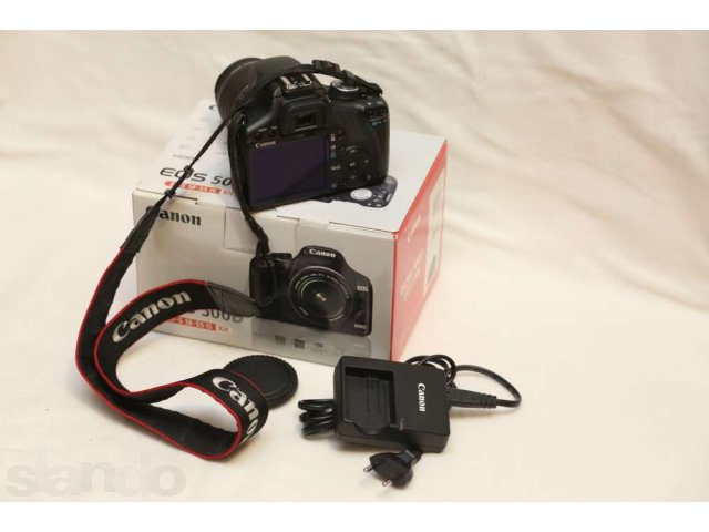 Canon 500D kit в городе Тольятти, фото 2, Самарская область