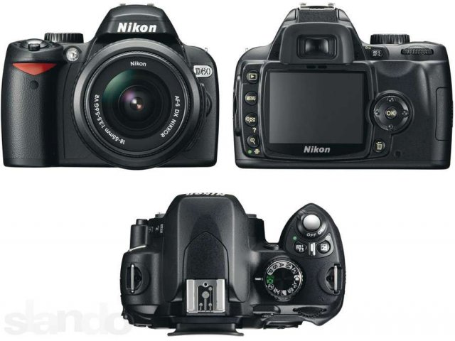 Nikon d60+ объектив+ вспышка в городе Тюмень, фото 1, Профессиональное фото и видеооборудование