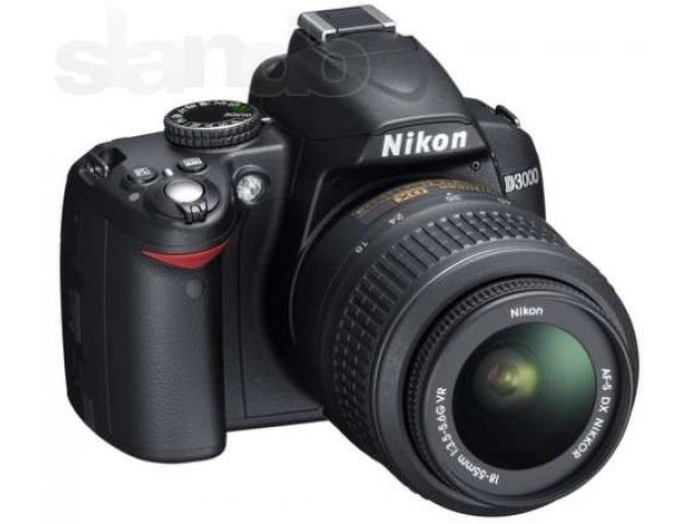 Продам фотоаппарат Nikon D3000 в городе Рыбинск, фото 1, Профессиональное фото и видеооборудование