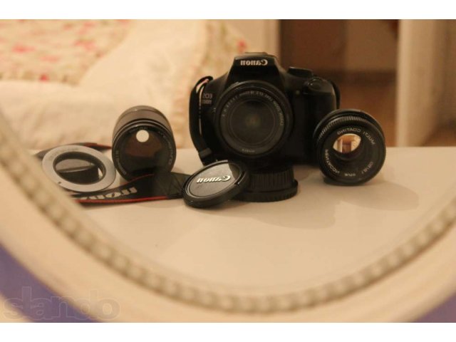 Фотоаппарат Canon 1100 + 2 объектива в городе Набережные Челны, фото 6, стоимость: 18 000 руб.