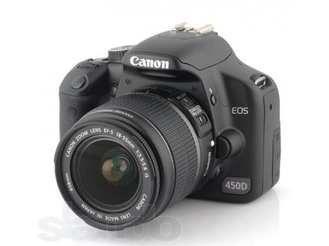 Canon 450D+EF-S 18-55+сумка+запасной аккумулятор+флеш-карта в городе Невинномысск, фото 1, стоимость: 12 500 руб.