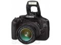 Зеркальная фотокамера Canon EOS 550D 18-55 Kit в городе Челябинск, фото 1, Челябинская область