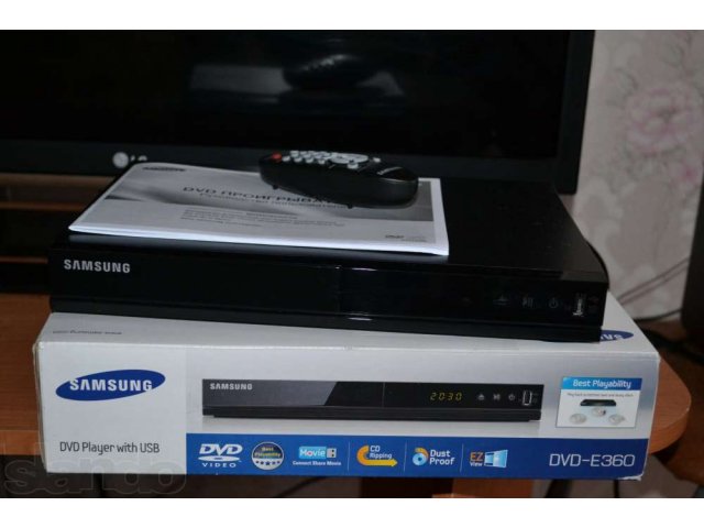 DVD-плеер Samsung DVD-E360K в городе Иваново, фото 1, стоимость: 1 300 руб.