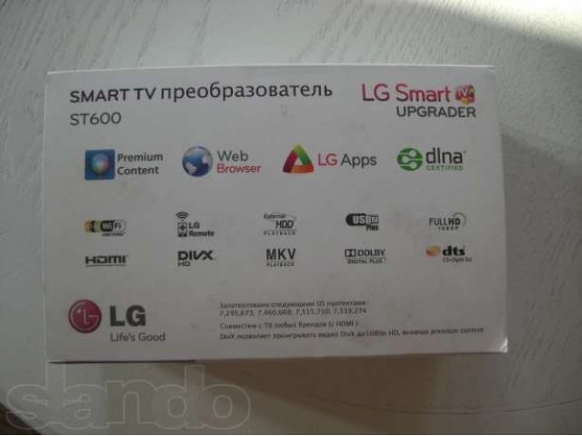 Продаётся Smart TV преобразователь LG ST600 в городе Иркутск, фото 2, Иркутская область