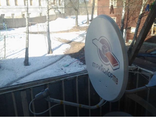 Продам Спутниковую тарелку вместе с приемником Openboxs1 в городе Псков, фото 1, Спутниковое ТВ