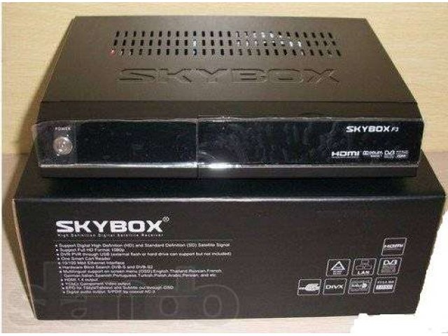 Спутниковый ресивер HD Skybox F3 + Wi-Fi в городе Саратов, фото 2, стоимость: 2 800 руб.
