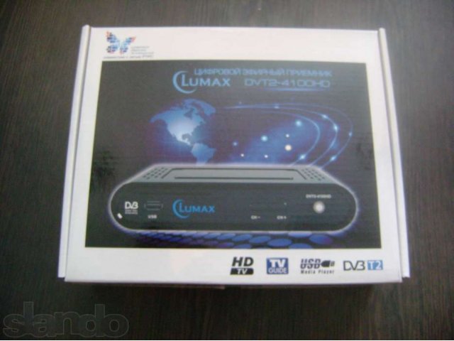 Эфирный цифровой приемник Lumax DVT2-4100HD в городе Омск, фото 1, Прочая ТВ и видеотехника