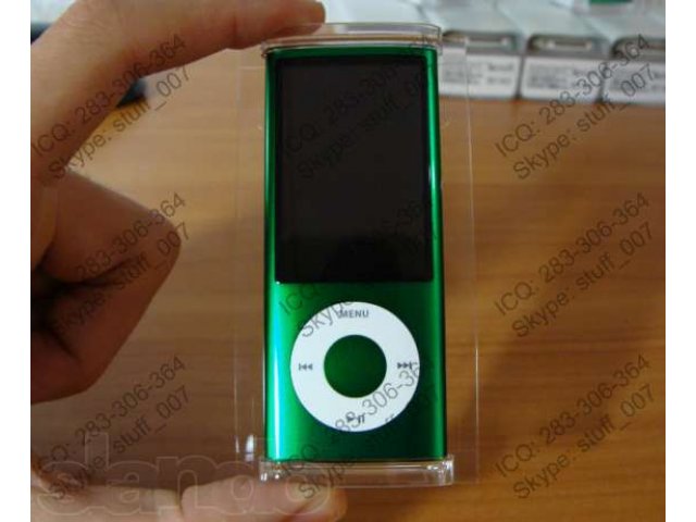 Apple iPod nano 5G 8Gb Green(Зеленый) NEW ОРИГИНАЛ РСТ ДОСТАВКА по РФ! в городе Санкт-Петербург, фото 1, MP3 плееры