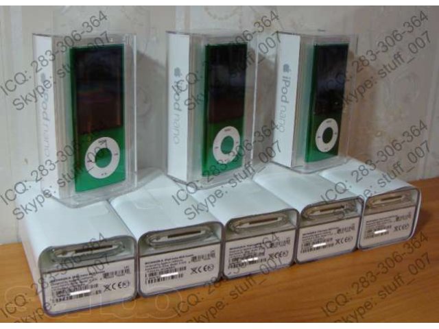 Apple iPod nano 5G 8Gb Green(Зеленый) NEW ОРИГИНАЛ РСТ ДОСТАВКА по РФ! в городе Санкт-Петербург, фото 4, MP3 плееры