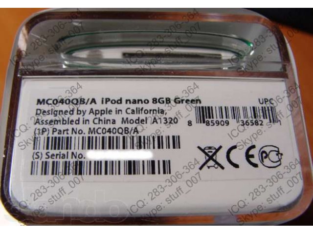 Apple iPod nano 5G 8Gb Green(Зеленый) NEW ОРИГИНАЛ РСТ ДОСТАВКА по РФ! в городе Санкт-Петербург, фото 6, стоимость: 6 490 руб.